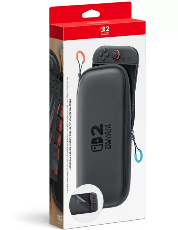 Кейс для Nintendo Switch 2 Carrying Case & Screen Protector