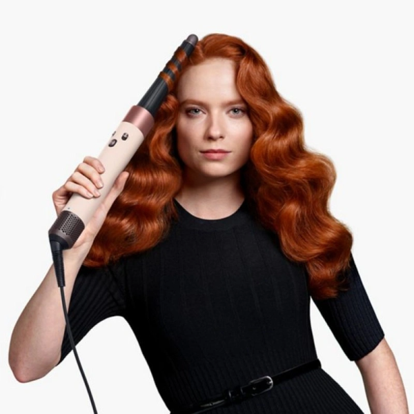 Стайлер Dyson Airwrap i.d. Long HS08 Straight+Wavy, розовый/розовое золото (Ceramic pink/Rose gold)