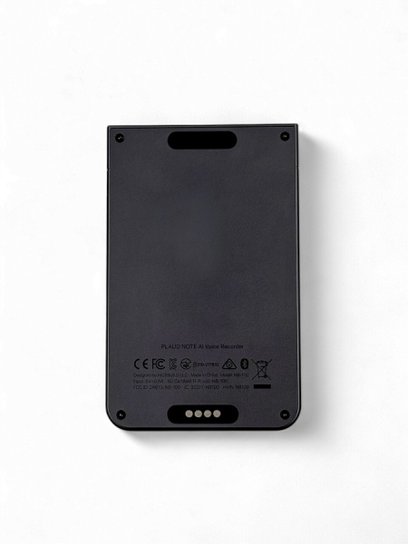 Диктофон Plaud Note с искусственным интеллектом ChatGPT, 64Gb, чёрный (Black)