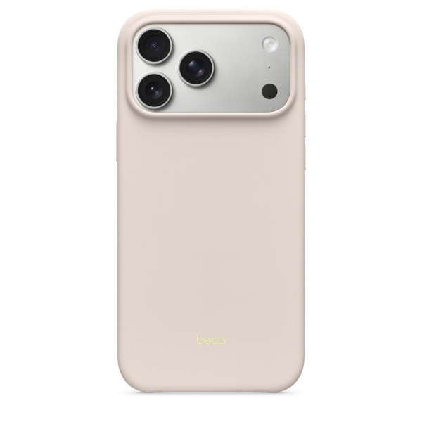 Чехол Beats для iPhone 17 Pro Max MagSafe and Camera Control Lime Stone, кремовый