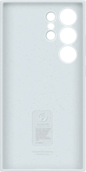 Чехол Samsung Silicon Case For Galaxy S24 Ultra, белый