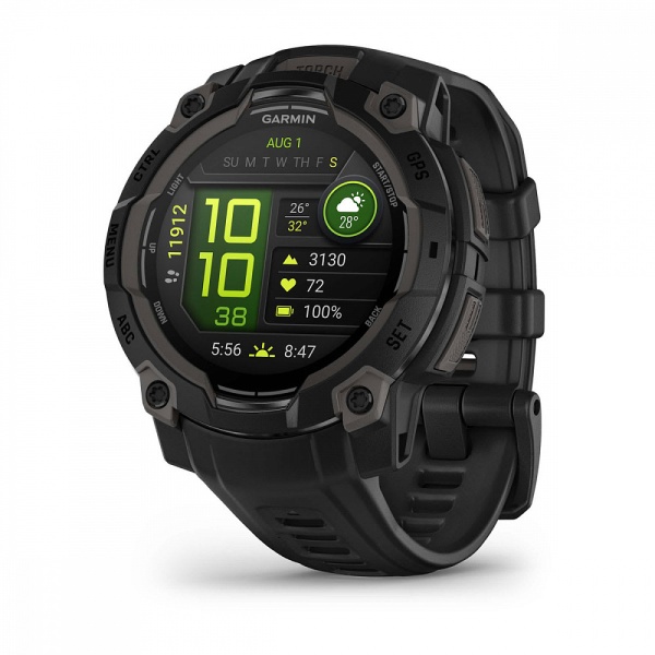 Умные часы Garmin INSTINCT 3 45 мм AMOLED BLACK