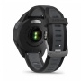 Умные часы Garmin Forerunner 165 Music 43 мм, чёрный (Black/Slate Gray)