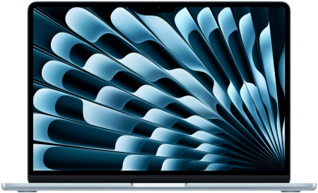 Ноутбук Apple MacBook Air 13" (M4, 10C CPU, 10C GPU, 24Gb, 512Gb SSD), "небесно-голубой" (MC6V4)