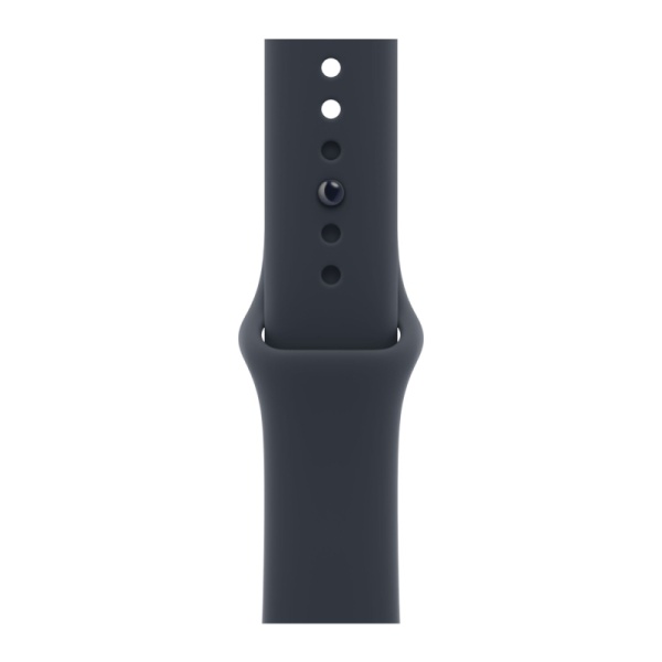 Часы Apple Watch Series 12 (2026), 46 мм, корпус из керамики цвета «Night Blue», ремешок Sport Band цвета «Navy Blue», тёмно-синий