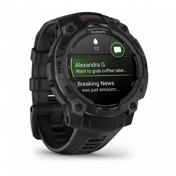 Умные часы Garmin INSTINCT 3 45 мм AMOLED BLACK