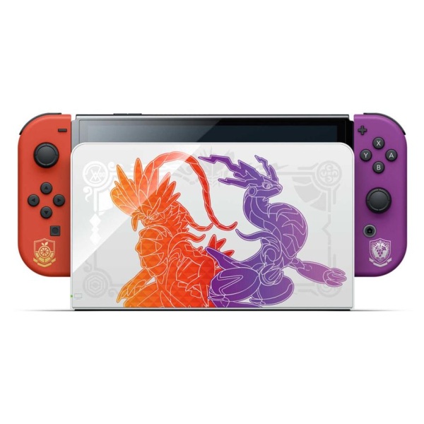 Игровая приставка Nintendo Switch OLED Pokemon Scarlet and Violet Edition