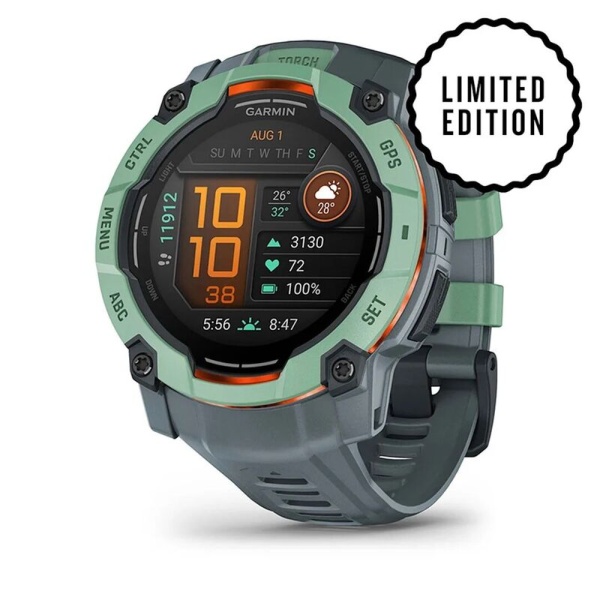 Умные часы Garmin INSTINCT 3 50 мм NEO TROPIC TWILIGHT BAND