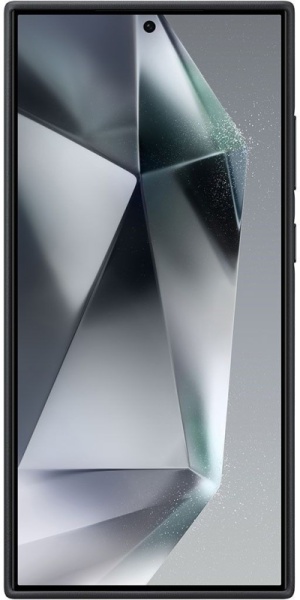 Чехол-накладка Vegan Leather Case S24 Ultra, чёрный