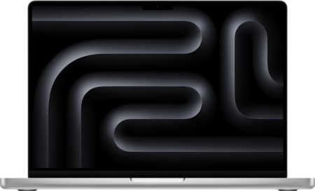 Ноутбук Apple MacBook Pro 14" (M5, 10C CPU, 10C GPU, 24Gb, 1Tb SSD), серебристый (MDE64)