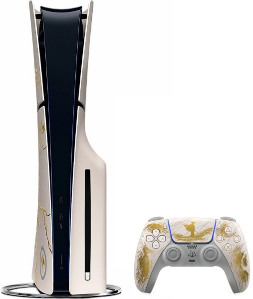 Игровая приставка Sony PlayStation 5 Slim Ghost of Yotei Gold Limited Edition 1Tb, с дисководом