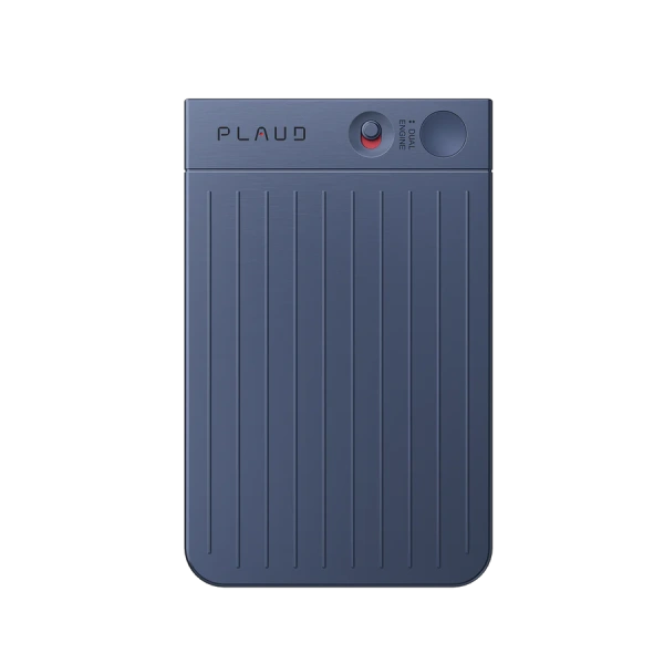 Диктофон Plaud Note с искусственным интеллектом ChatGPT, 64Gb, синий (Navy Blue)