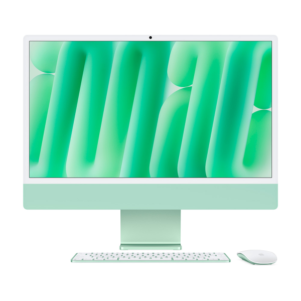 Моноблок Apple iMac 24" Retina 4,5K (M4, 10C CPU, 10C GPU, 32Gb, 1Tb SSD), зелёный (Z1K30018M)