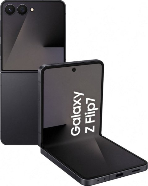 Смартфон Samsung Galaxy Z Flip7 12/512Gb, чёрный (Jetblack)