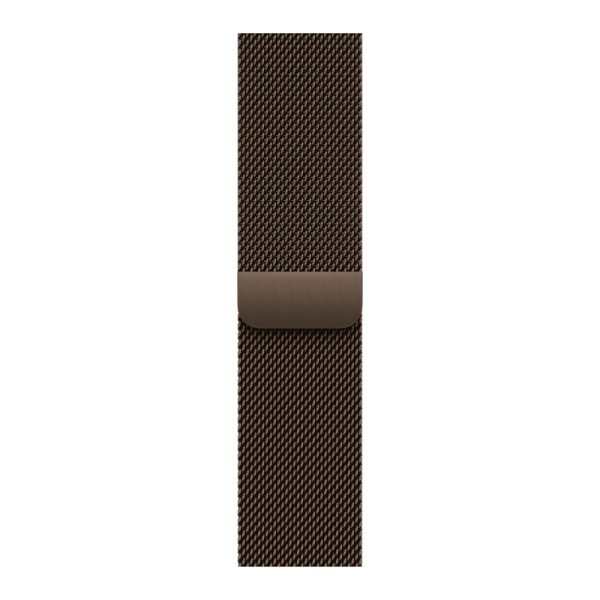 Часы Apple Watch Series 12 (2026), 46 мм, корпус из алюминия цвета «Dark Bronze», ремешок Titanium Milanese Loop цвета «Dark Bronze», бронзовый